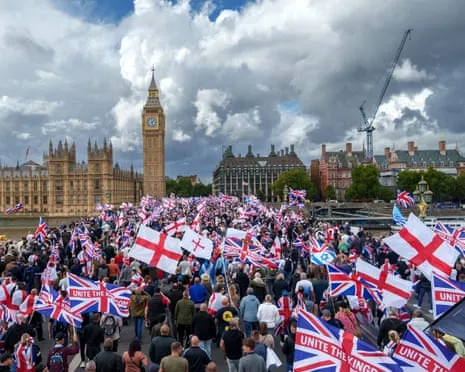 Exiting the United Kingdom Tommy Robinson Protest: A Concerning Insight