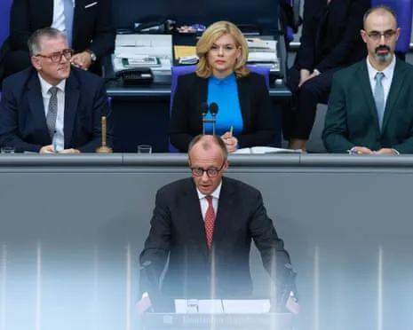 German Liberty ‘Under Threat’ States Merz as He Warns Against ‘Dictated Peace’ in the Eastern European Nation