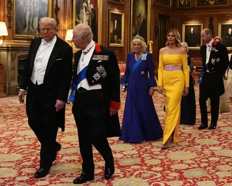 The Royal Family Deploy Grand Welcome Amid Demonstrations; Jimmy Kimmel Pulled From Air Due To Kirk Remarks