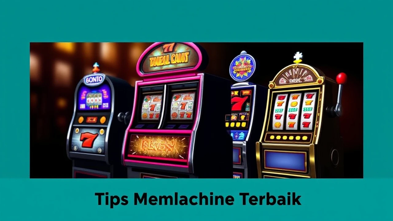 Tips Memilih Slot Machine Terbaik