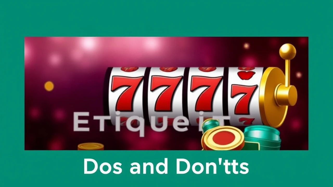 A All-Inclusive Handbook to Digital Betting Slot Etiquette: Dos and Don'ts