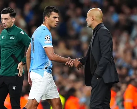 The Man City boss Uncertain Whether The Spanish Midfielder Is Fit to Play Against The Gunners