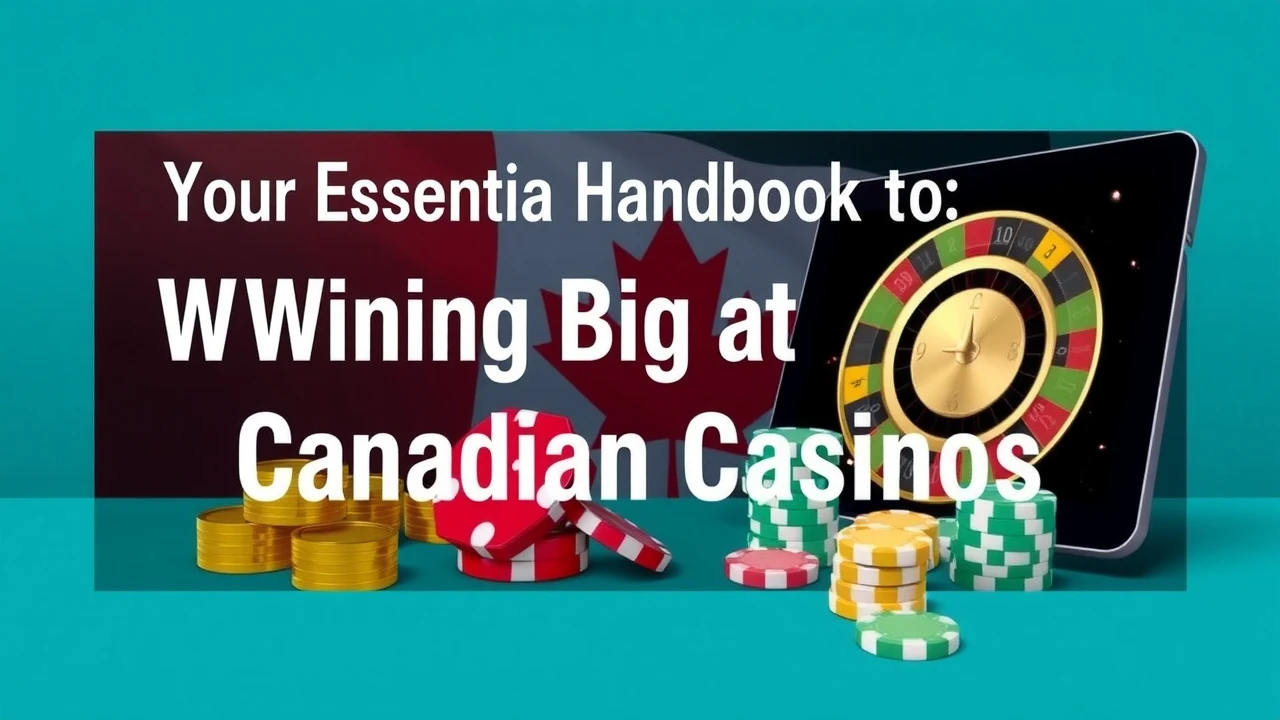 Your Essential Handbook to Winning Big at Online Canadian Casinos