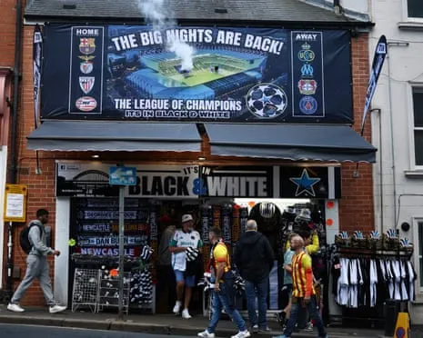 The Magpies Face Barca in Champions League Clash