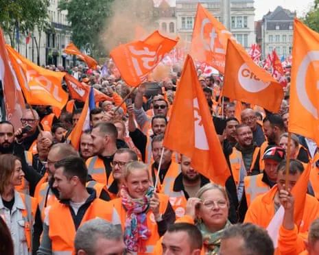 Countrywide Strike Movement Sees Vast Numbers Protesting In France